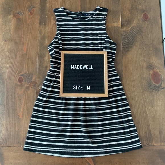 Madewell Striped Dress - Picture 1 of 7